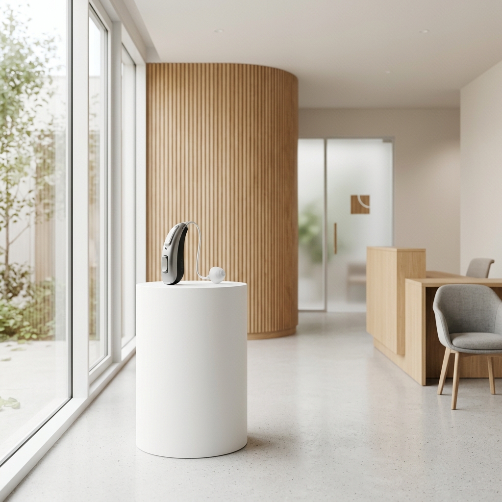 ListenUp Audiology Malta - Modern hearing aid clinic interior